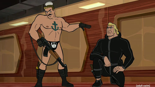 Shore Leave from the Venture Brothers cartoon is awesome. 