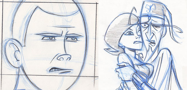 More Lovelace Season One Storyboards